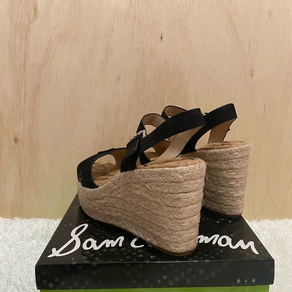 Sam Edelman Maura Espadrille Wedge Sandal size 9.5 - Picture 5 of 6